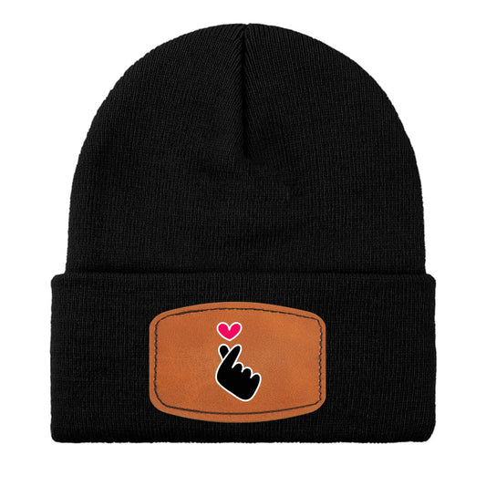 Korean Finger Heart Beanie - Unisex