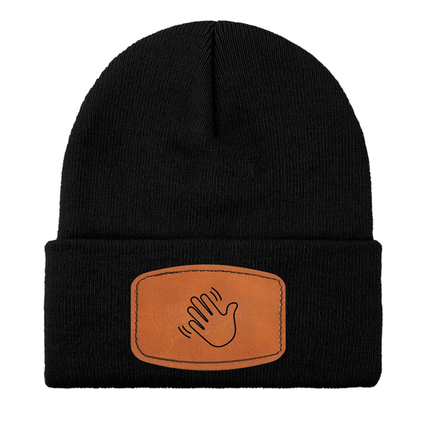 Waving Hand Hello Beanie - Unisex