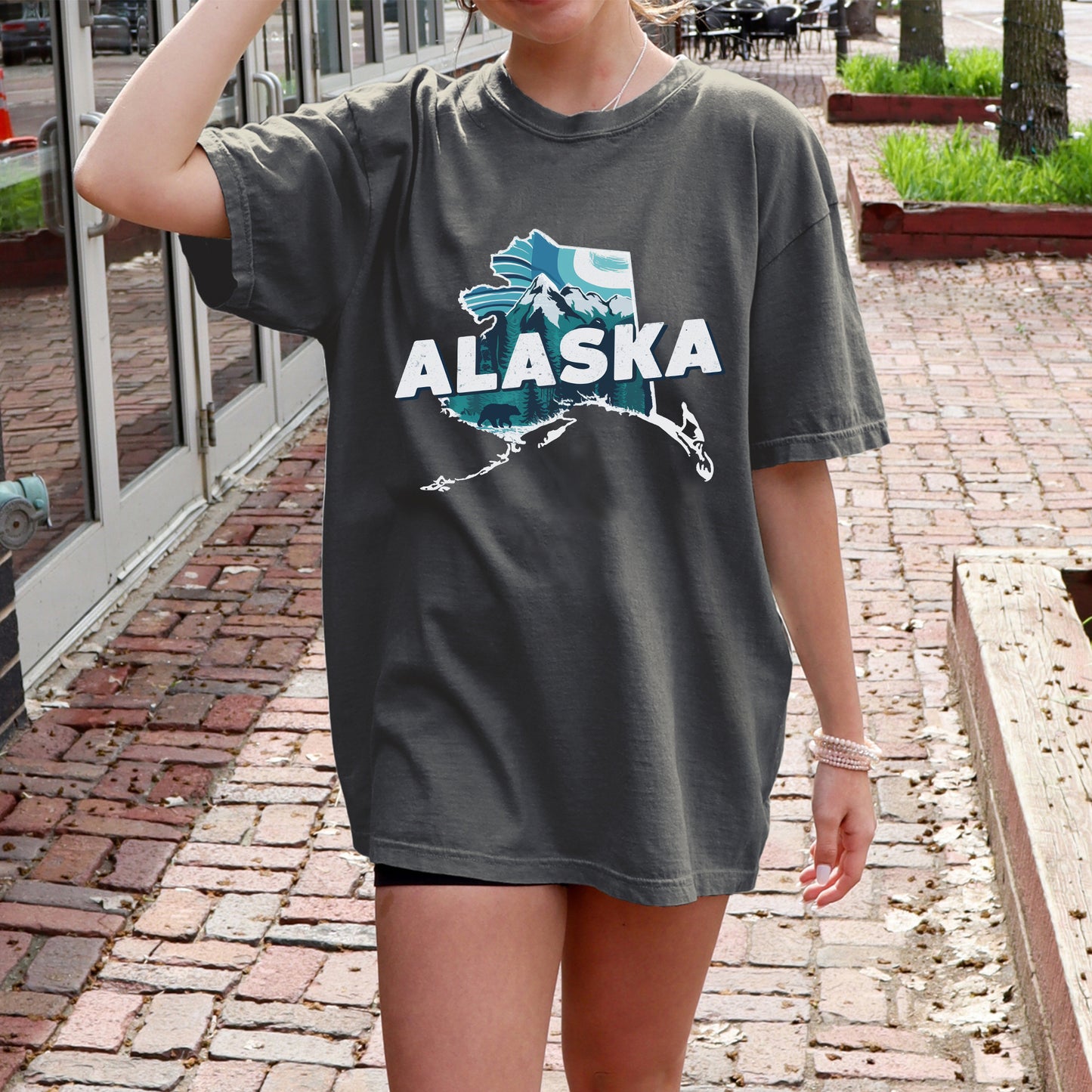 Alaska State Tshirt, Unisex