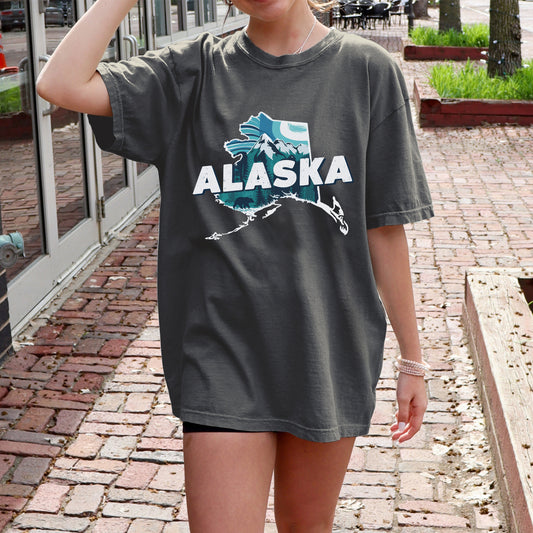 Alaska State Tshirt, Unisex