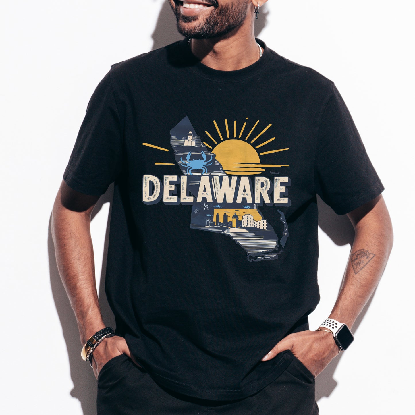 Delaware State Tshirt, Unisex