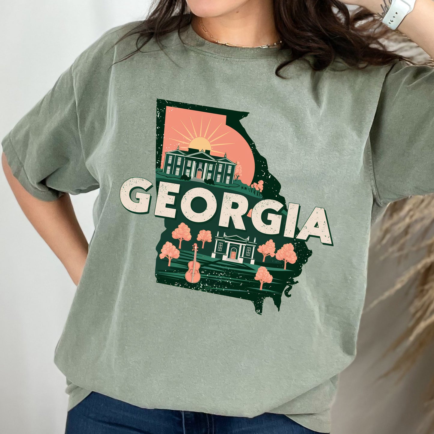 Georgia State Tshirt, Unisex