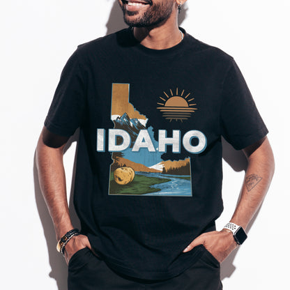 Idaho State Tshirt, Unisex