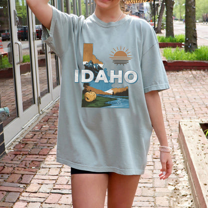 Idaho State Tshirt, Unisex