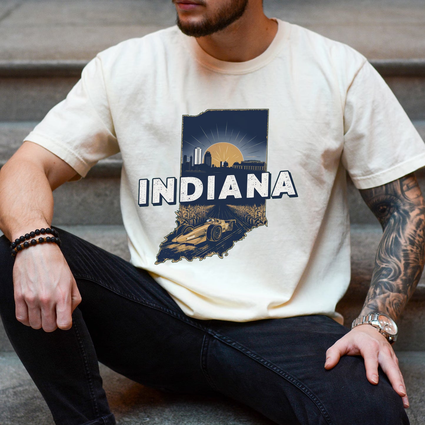 Indiana State Tshirt, Unisex