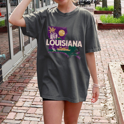 Louisiana State Tshirt, Unisex