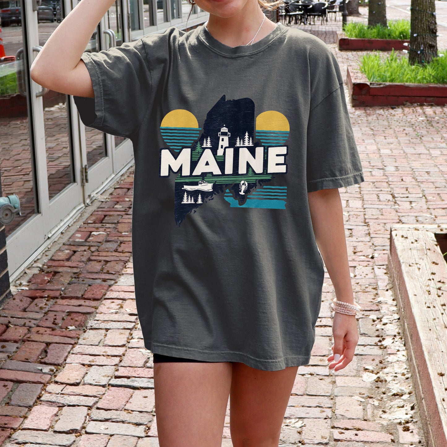 Maine State Tshirt, Unisex