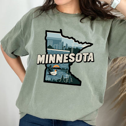 Minnesota State Tshirt, Unisex