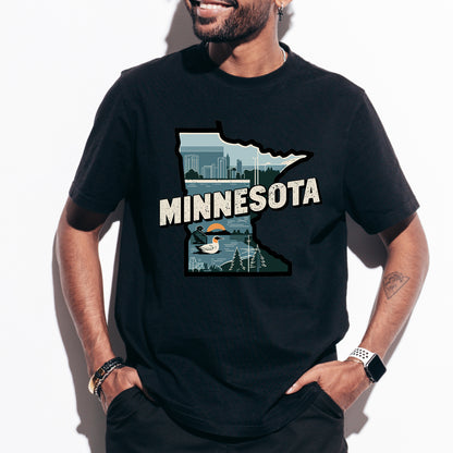 Minnesota State Tshirt, Unisex