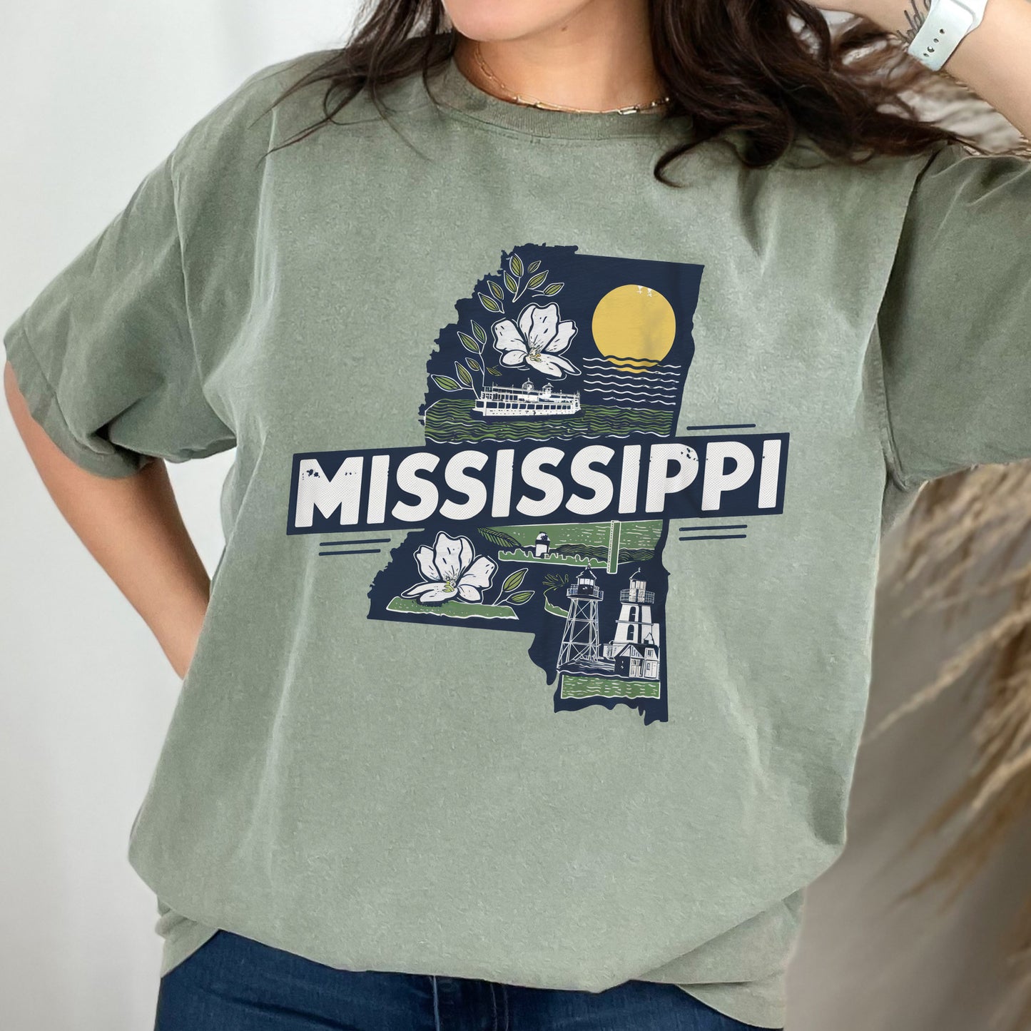 Mississippi State Tshirt, Unisex