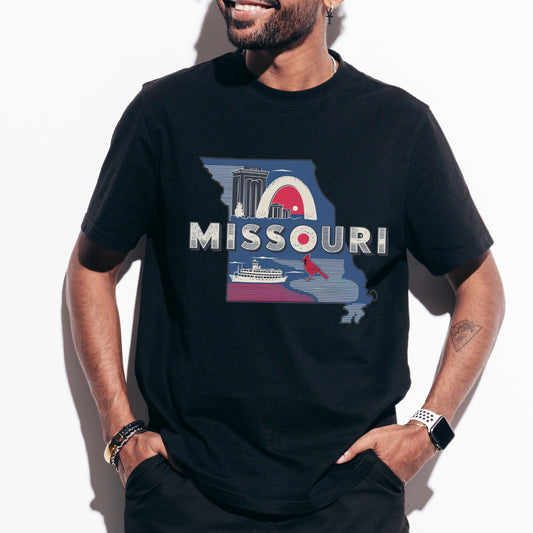 Missouri State Tshirt, Unisex