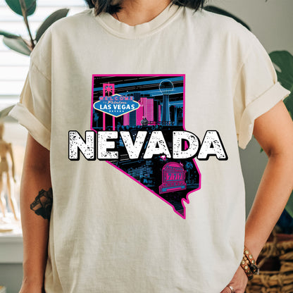 Nevada State Tshirt, Unisex