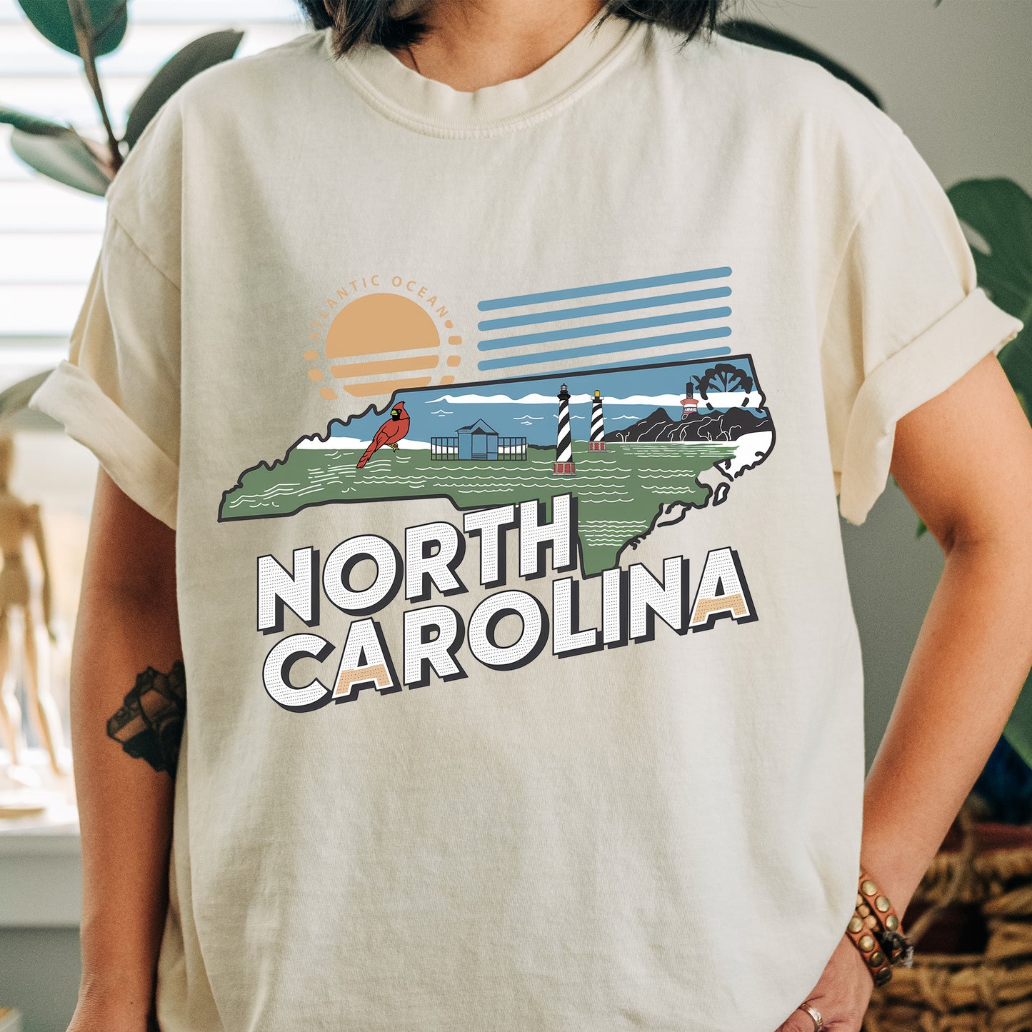 North Carolina State Tshirt, Unisex