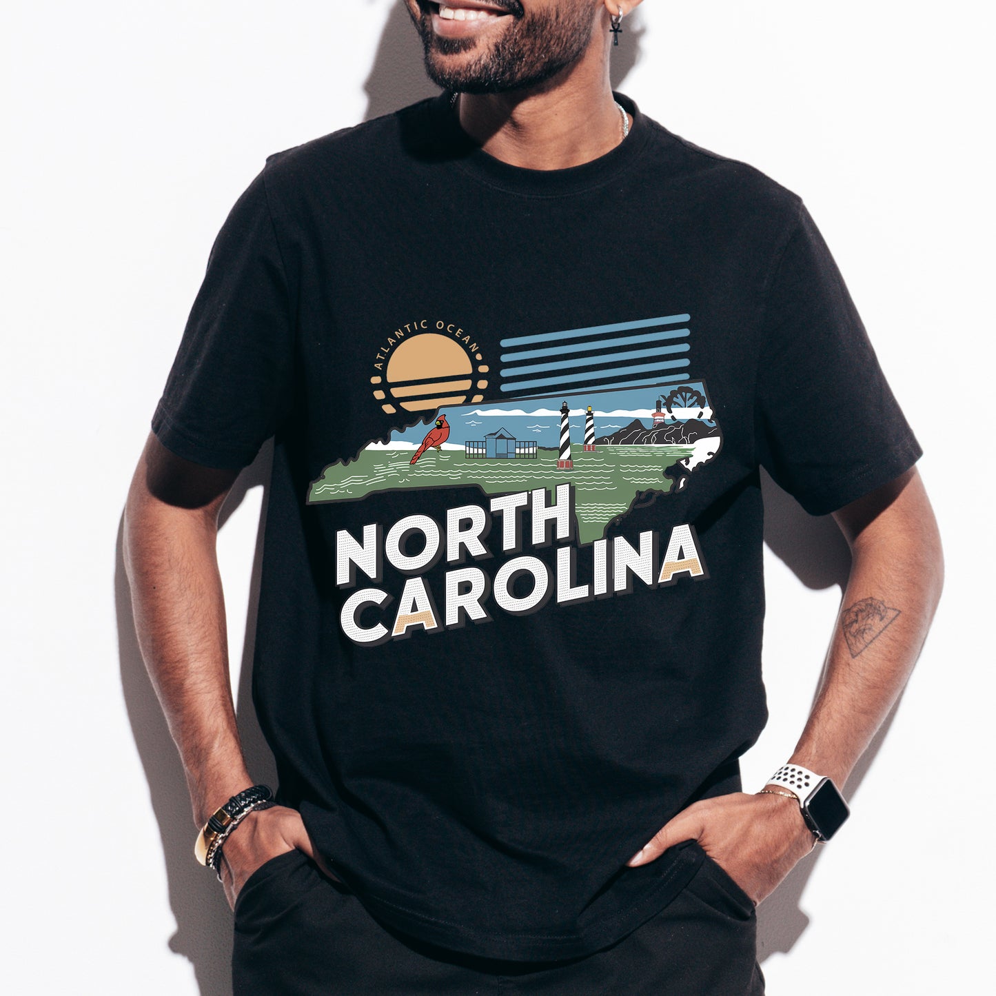 North Carolina State Tshirt, Unisex