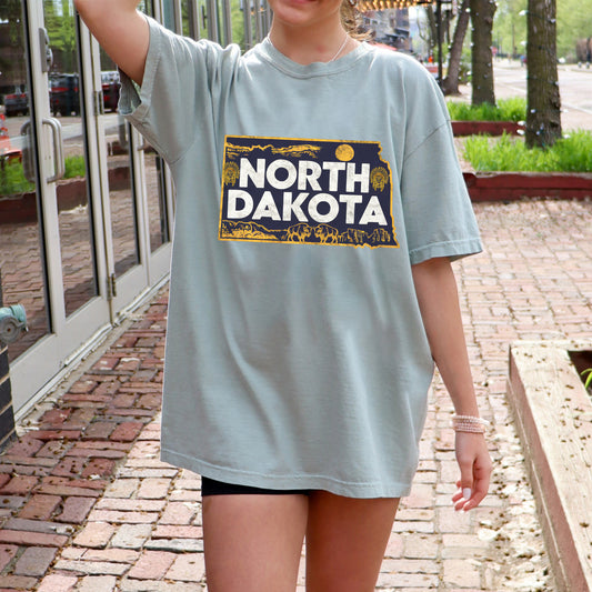 North Dakota State Tshirt, Unisex