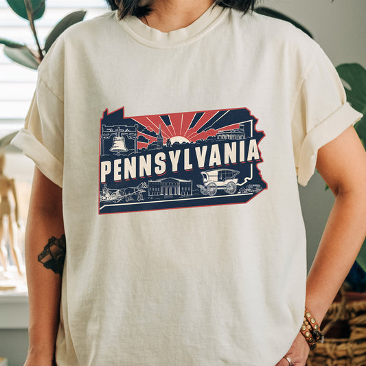 Pennsylvania Tshirt, Unisex