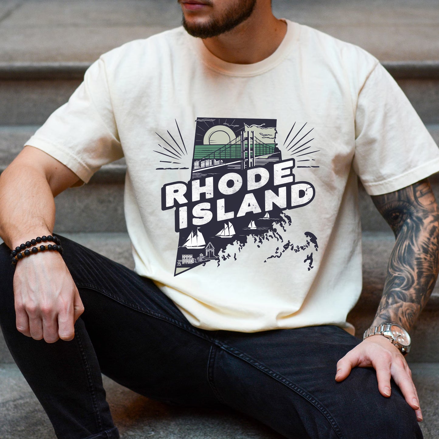 Rhode Island Tshirt, Unisex