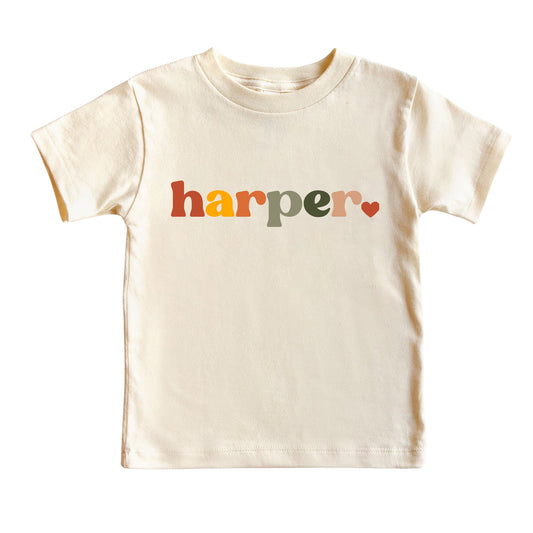 Custom Name Toddler Shirt, Unisex