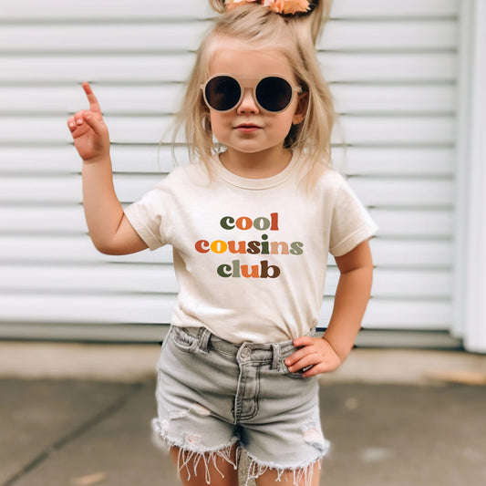 Cool Cousins Club Toddler Shirt, Unisex