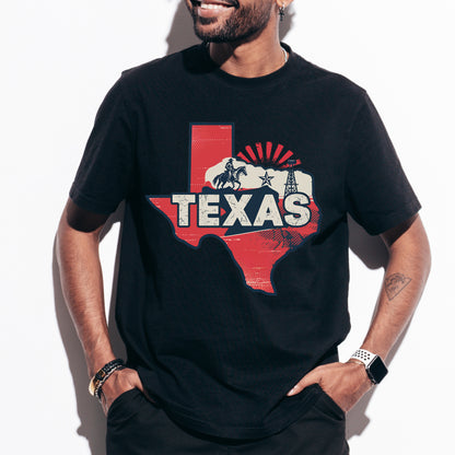 Texas State Tshirt, Unisex