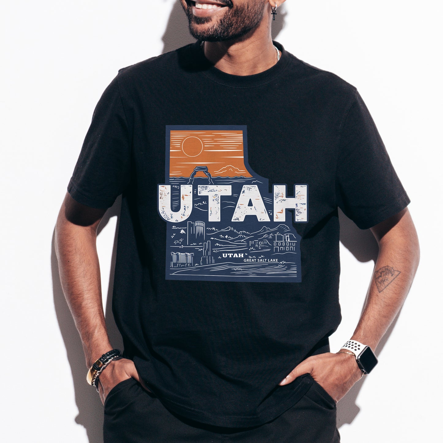 Utah State Tshirt, Unisex