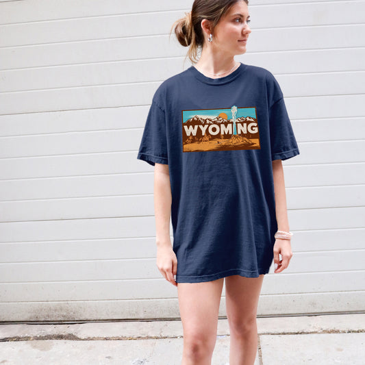 Wyoming State Tshirt, Unisex