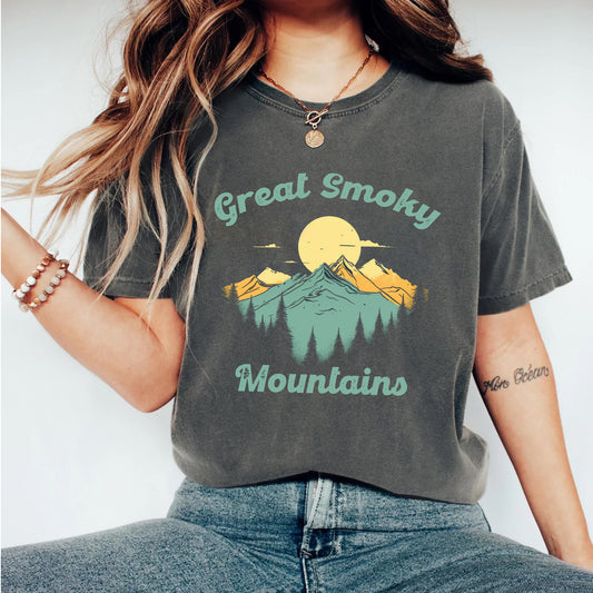 Great Smoky MountainsNNational Park Vintage Shirt, Unisex