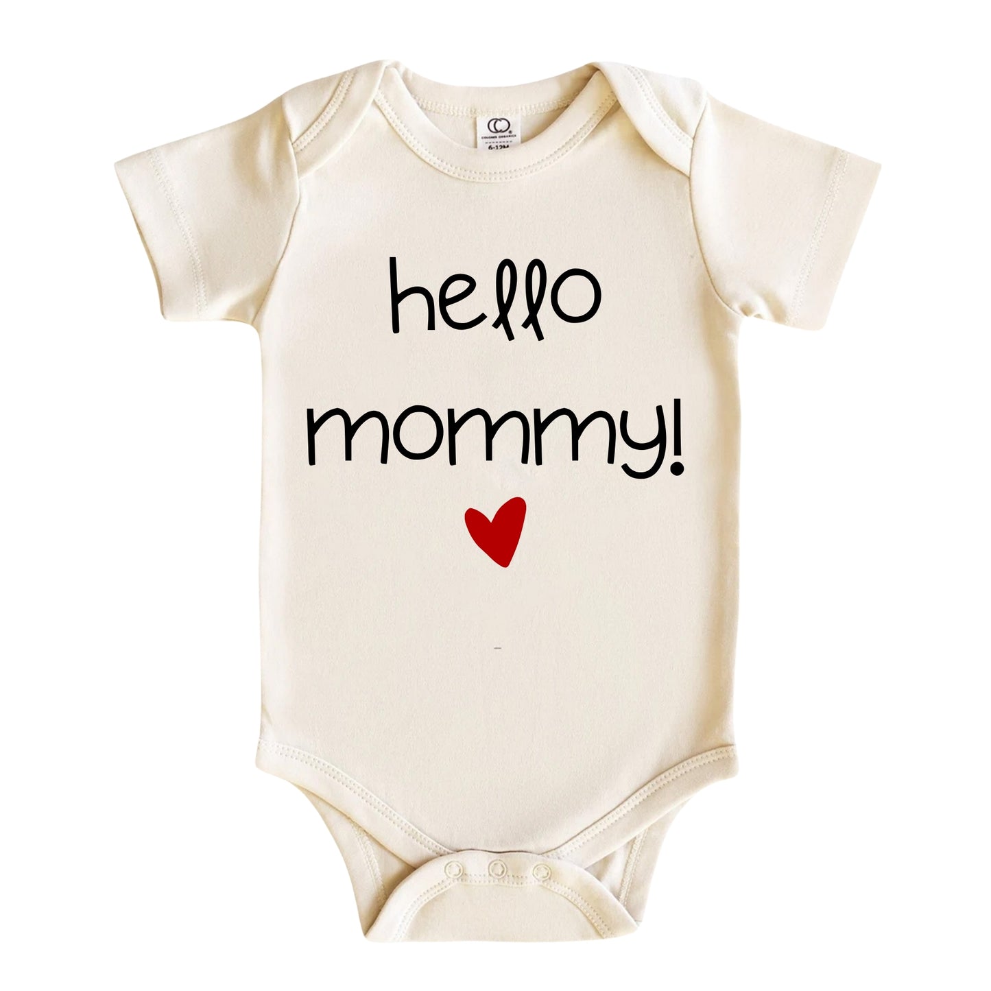 Hello Mommy! Baby Bodysuit, Unisex