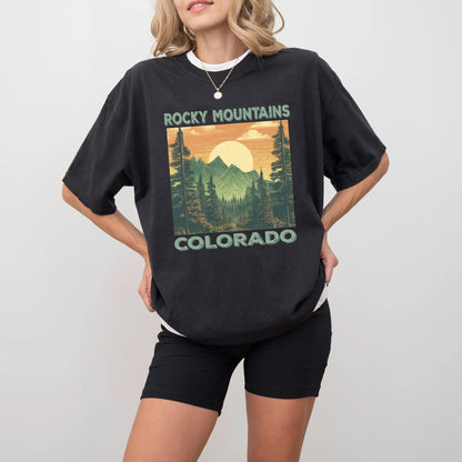 Rocky Mountains National Park Vintage Shirt, Unisex