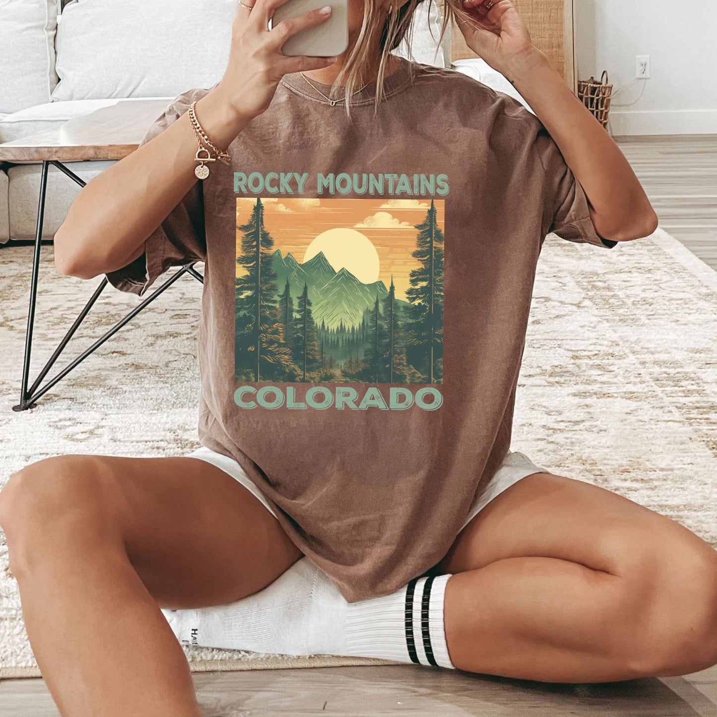 Rocky Mountains National Park Vintage Shirt, Unisex