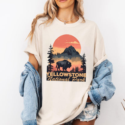 Yellowstone National Park Vintage Shirt, Unisex