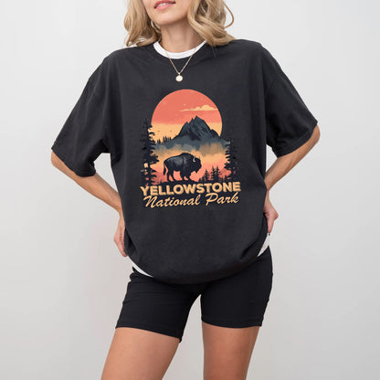 Yellowstone National Park Vintage Shirt, Unisex